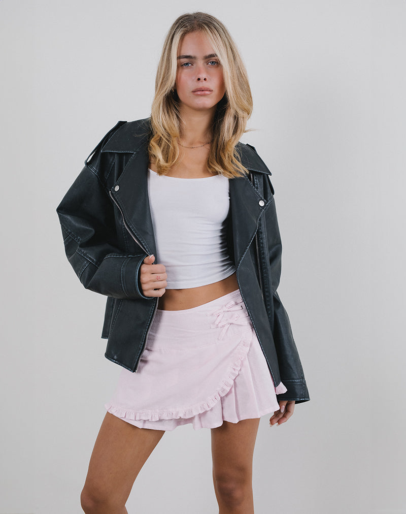 Microfalda Monana Wrap en rosa claro