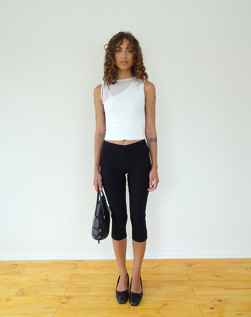Imagen de Moni Vest Top en Mesh Marfil