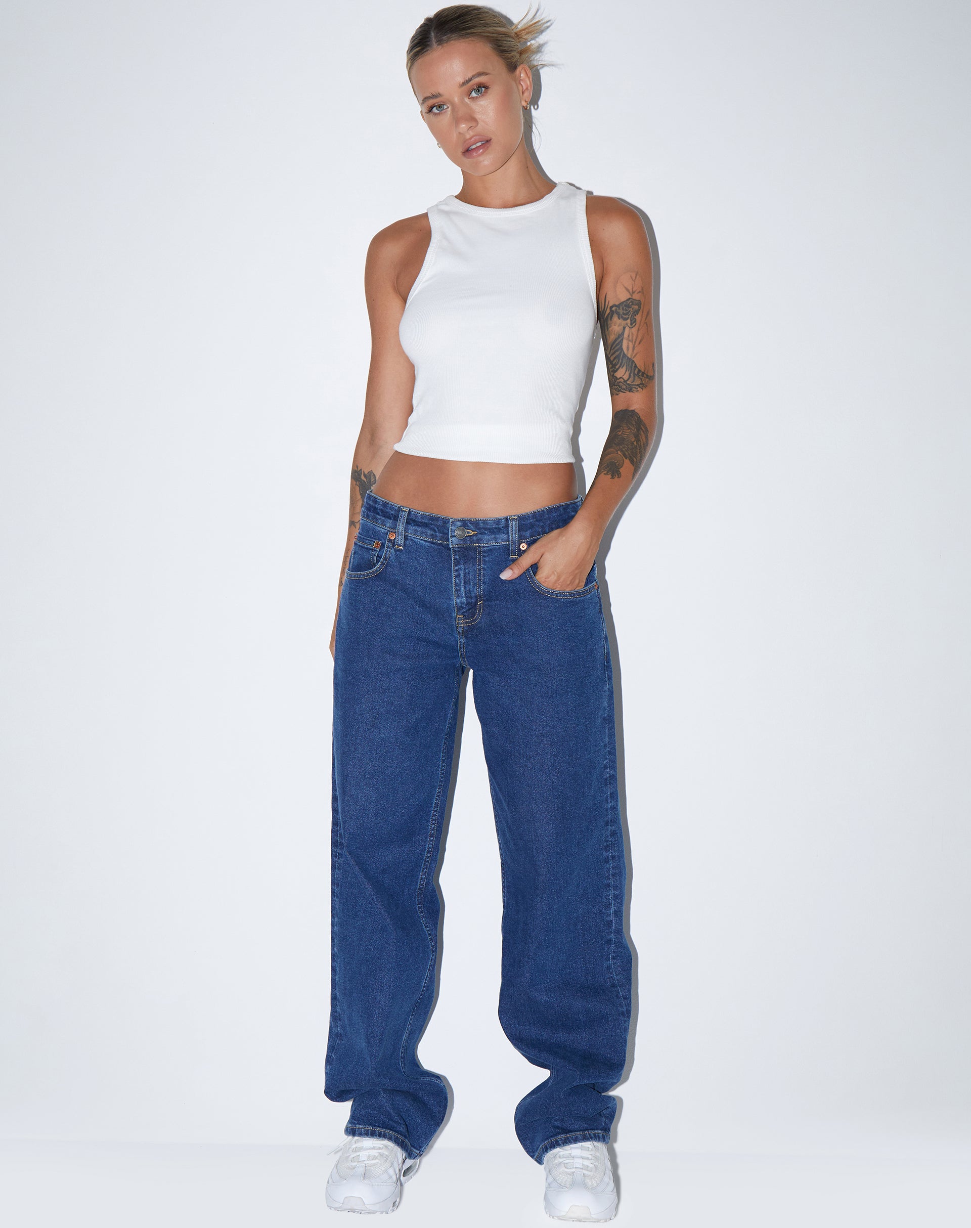 Imagen de Rave Top en Rib White
