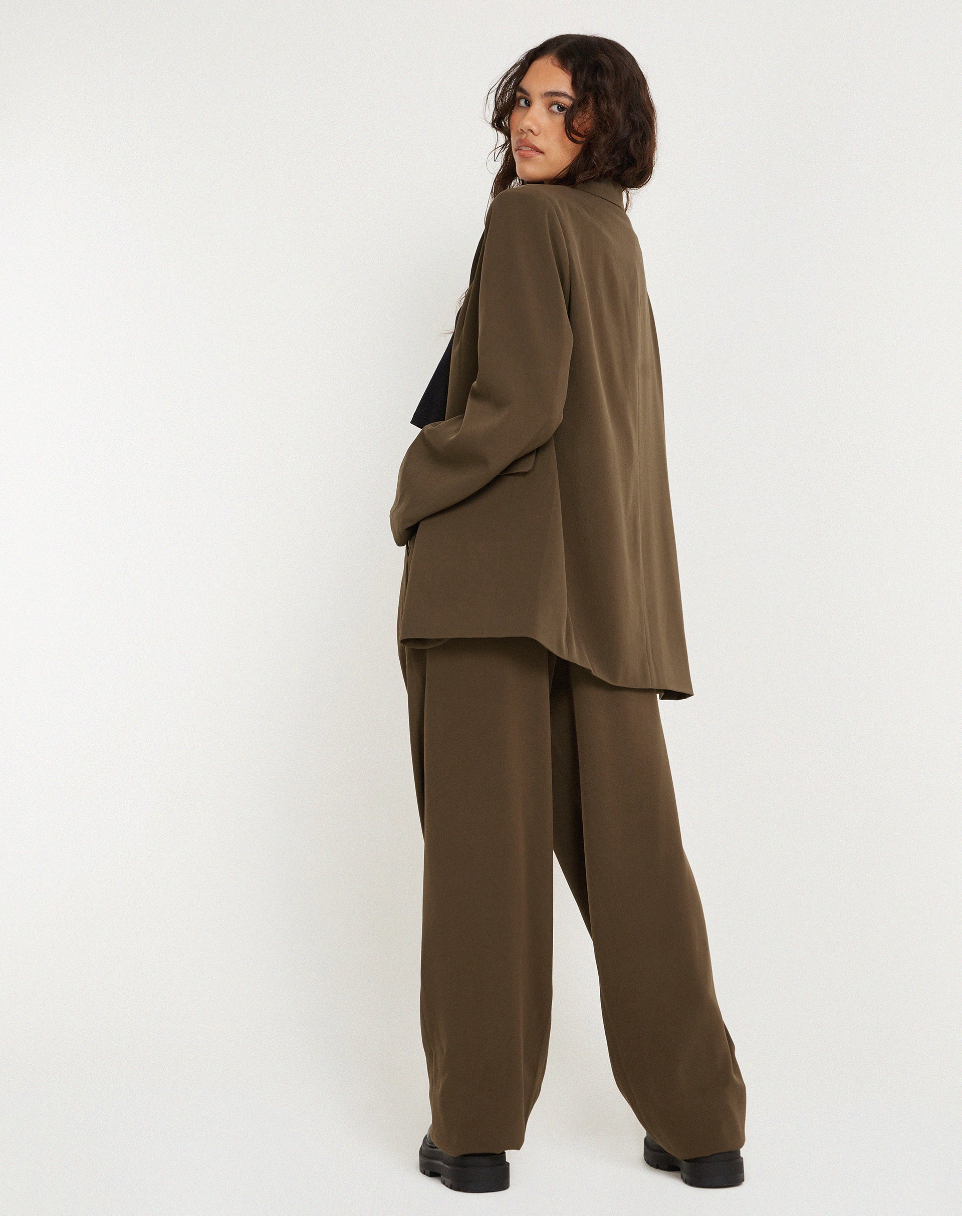 imagen de Sakaria Wide Leg Trouser en Trufa