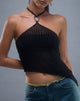 Imagen de Royani Top de cuello redondo en punto negro