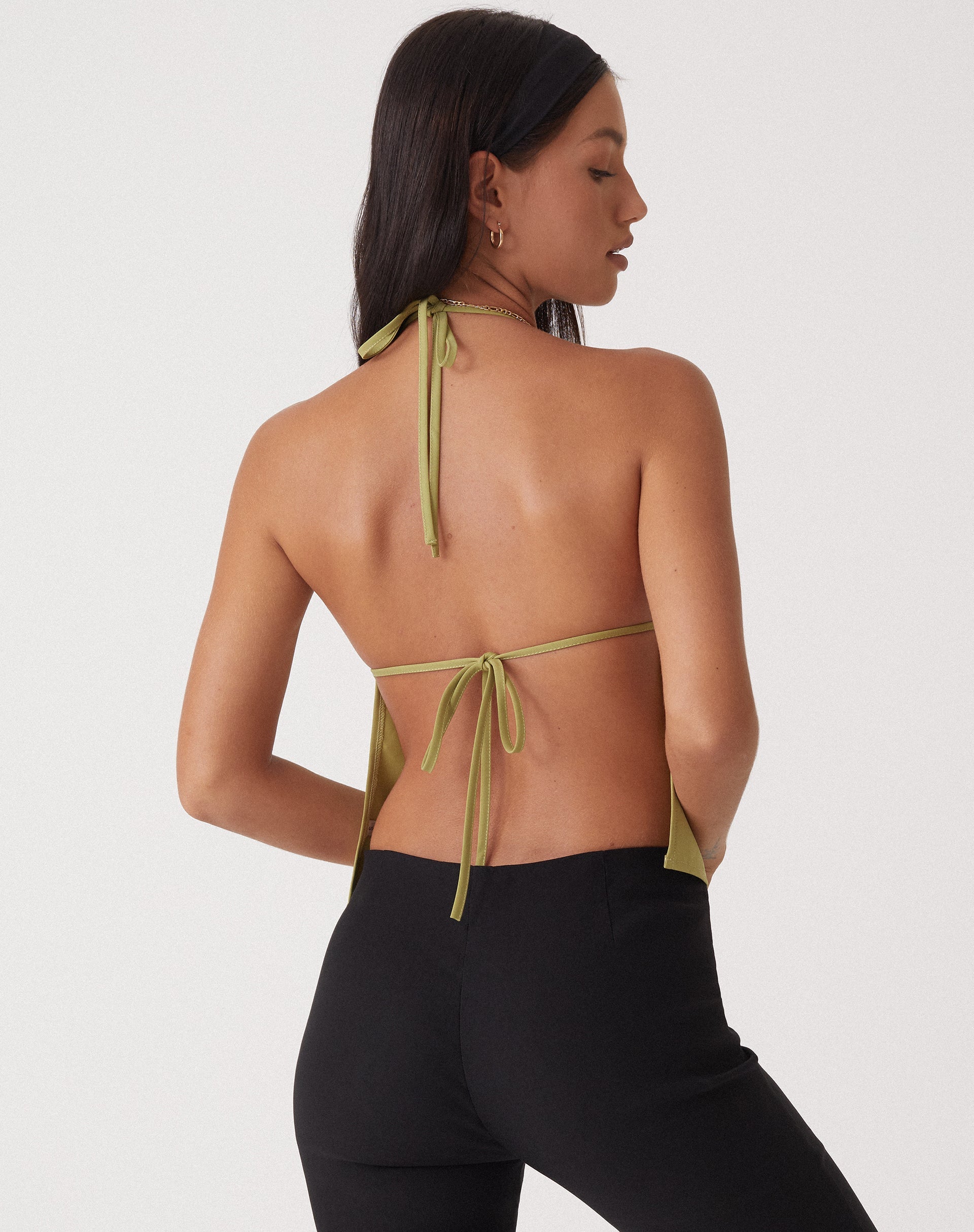 imagen de MOTEL X OLIVIA NEILL Arun Butterfly Top in Tailoring Seafoam Green