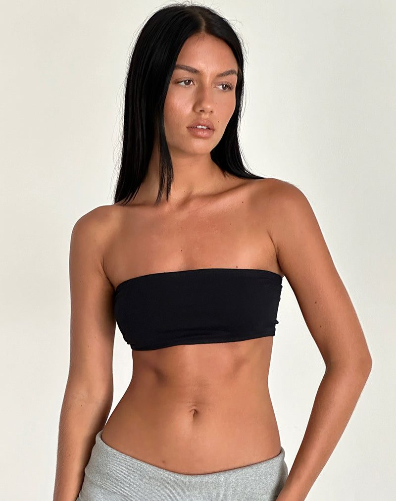 imagen de Nabel Micro Tube Top en Negro