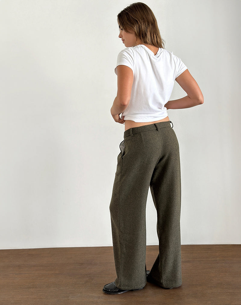 Imagen de Nailaka Tailored Trouser en Dark Taupe
