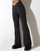 Imagen de Nancha Flare Trouser in Tribal Flock