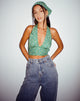 Imagen de Nanda Crop Top en Paisley Fun Verde