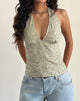 Imagen de Nandu Top Cuello Haltern en Parma Violeta
