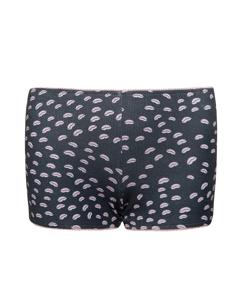 Imagen de Kichi Shorts en negro Micro Lips Pink