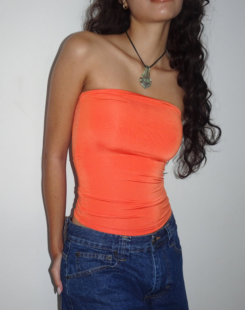 Bandeau Neave Slinky en naranja