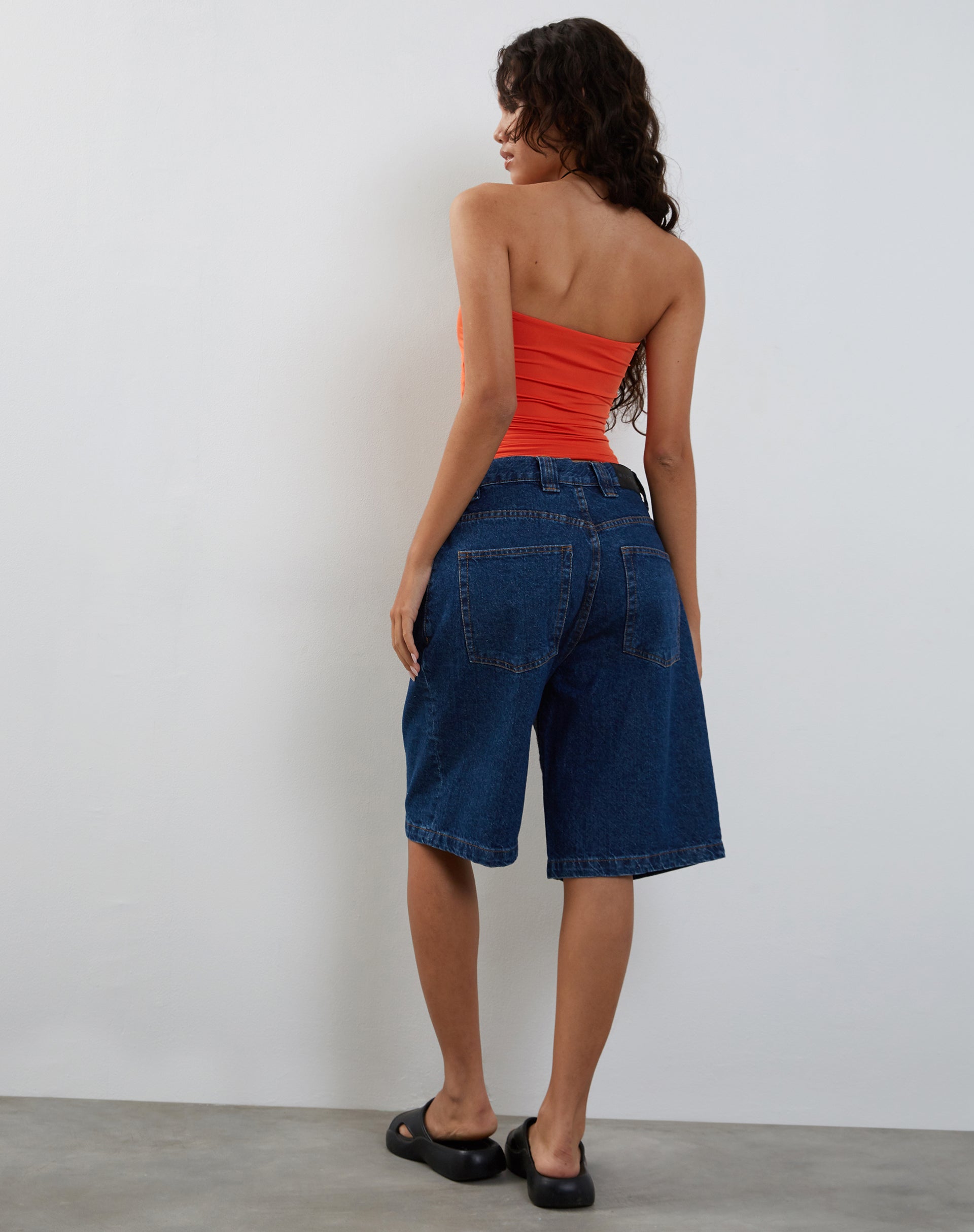 Imagen de Neave Slinky Bandeau Top en Naranja