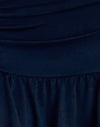 Lycra azul marino
