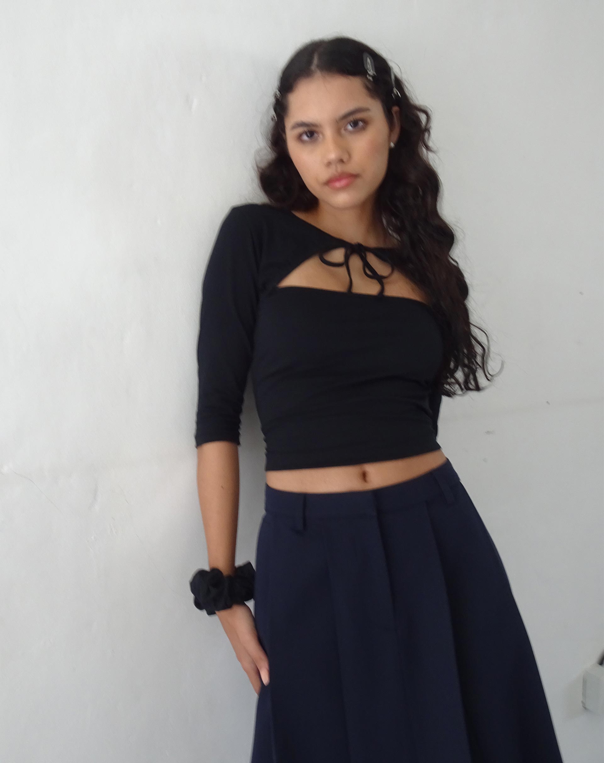 imagen de Neha Crop Top en Negro