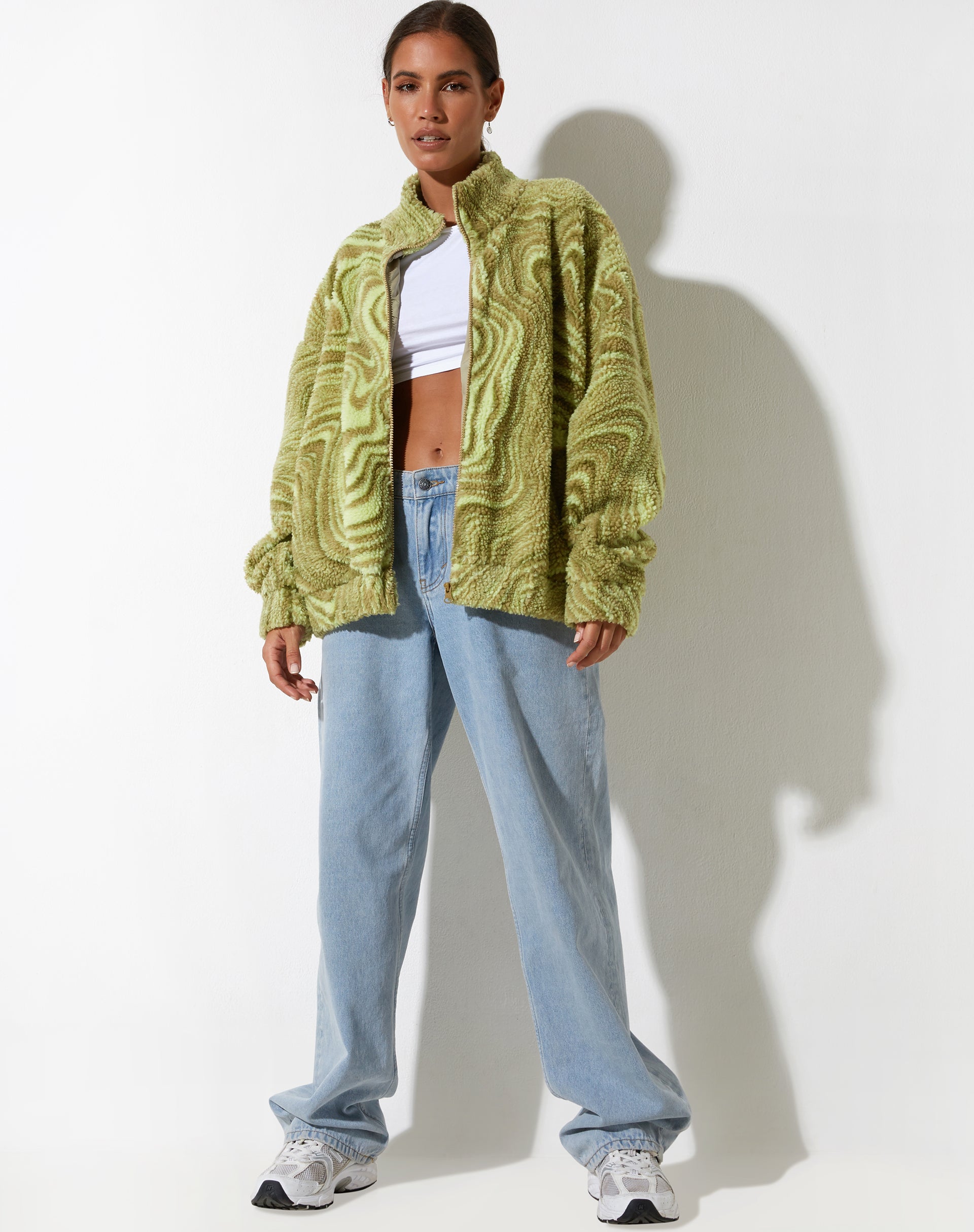 imagen de la chaqueta Nereo en Ripple Green
