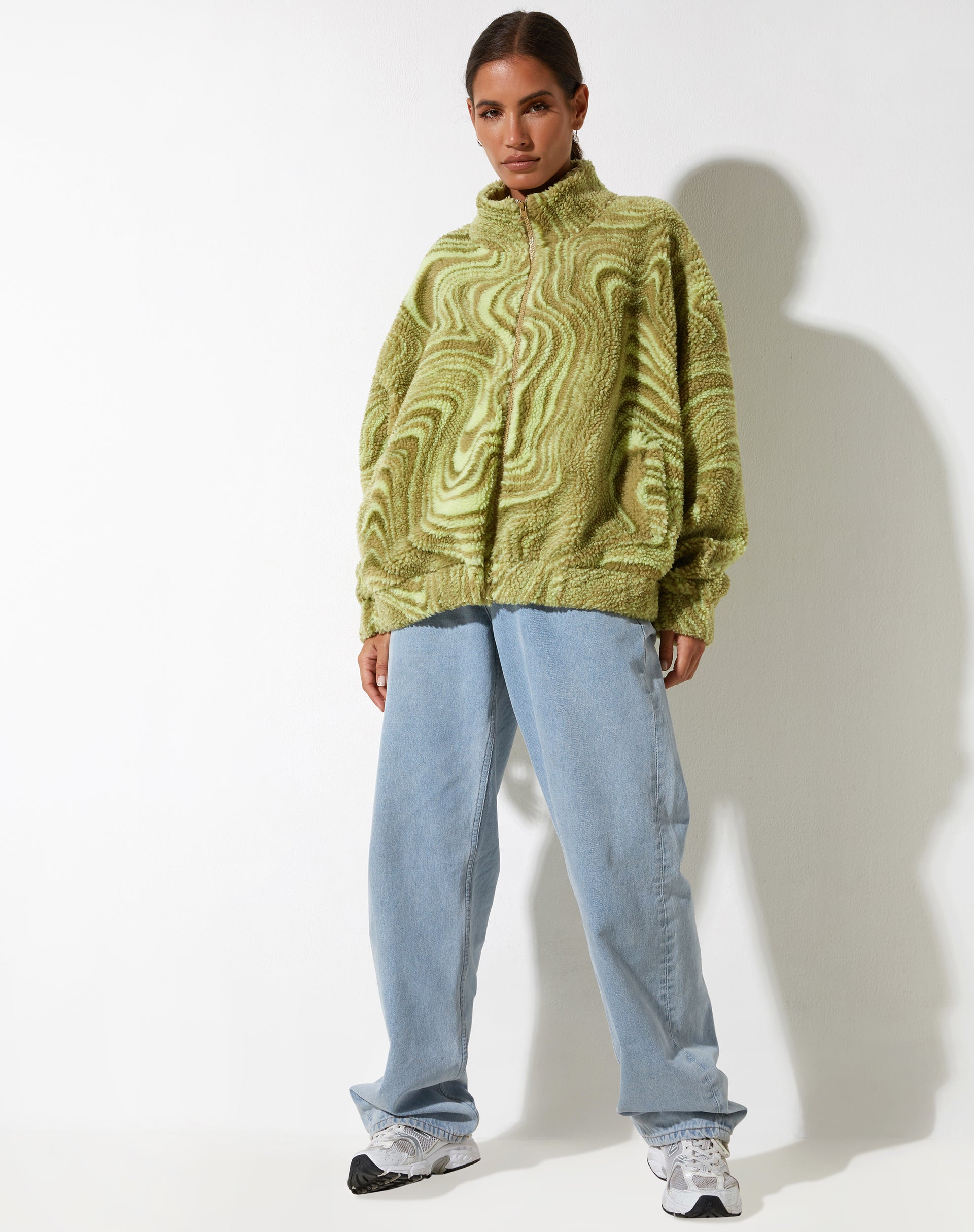 imagen de la chaqueta Nereo en Ripple Green