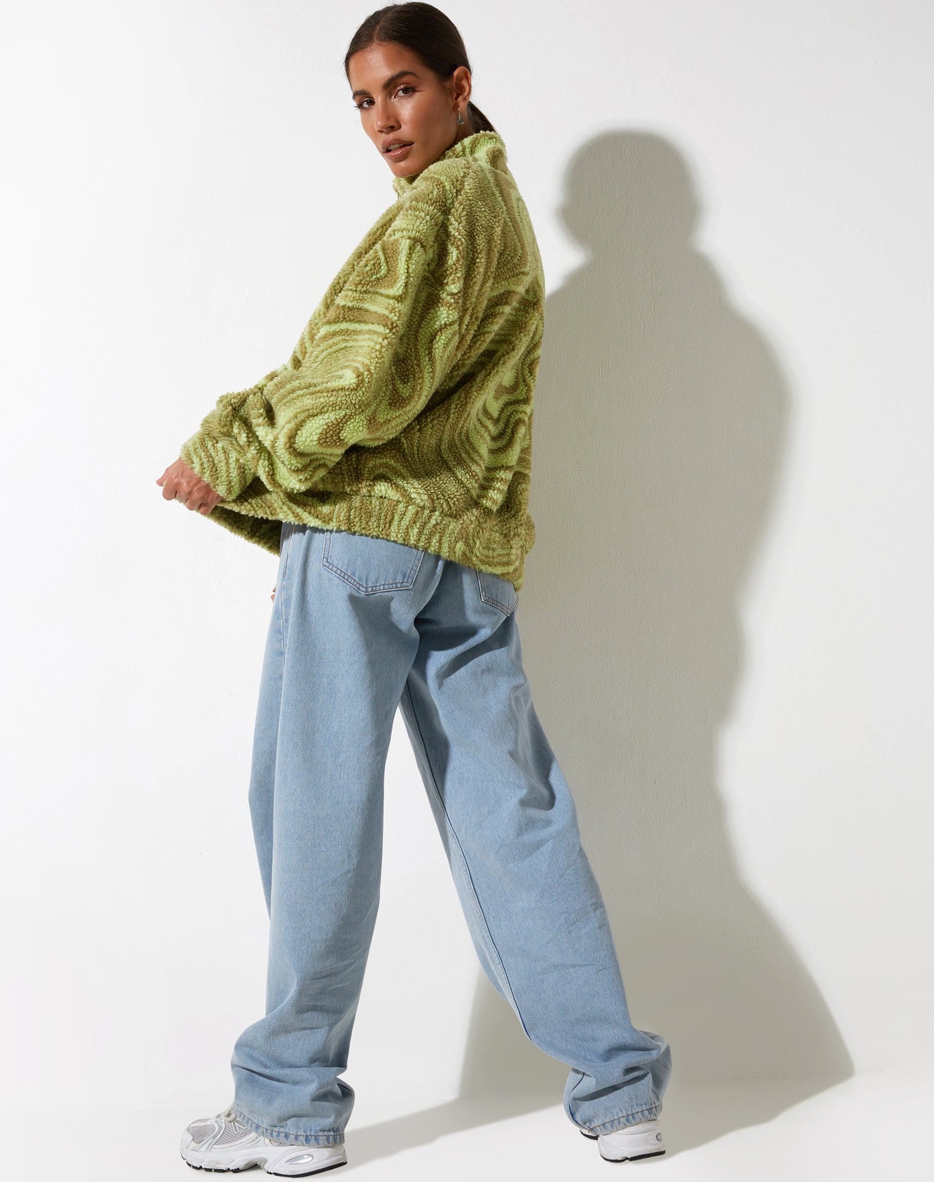 imagen de la chaqueta Nereo en Ripple Green