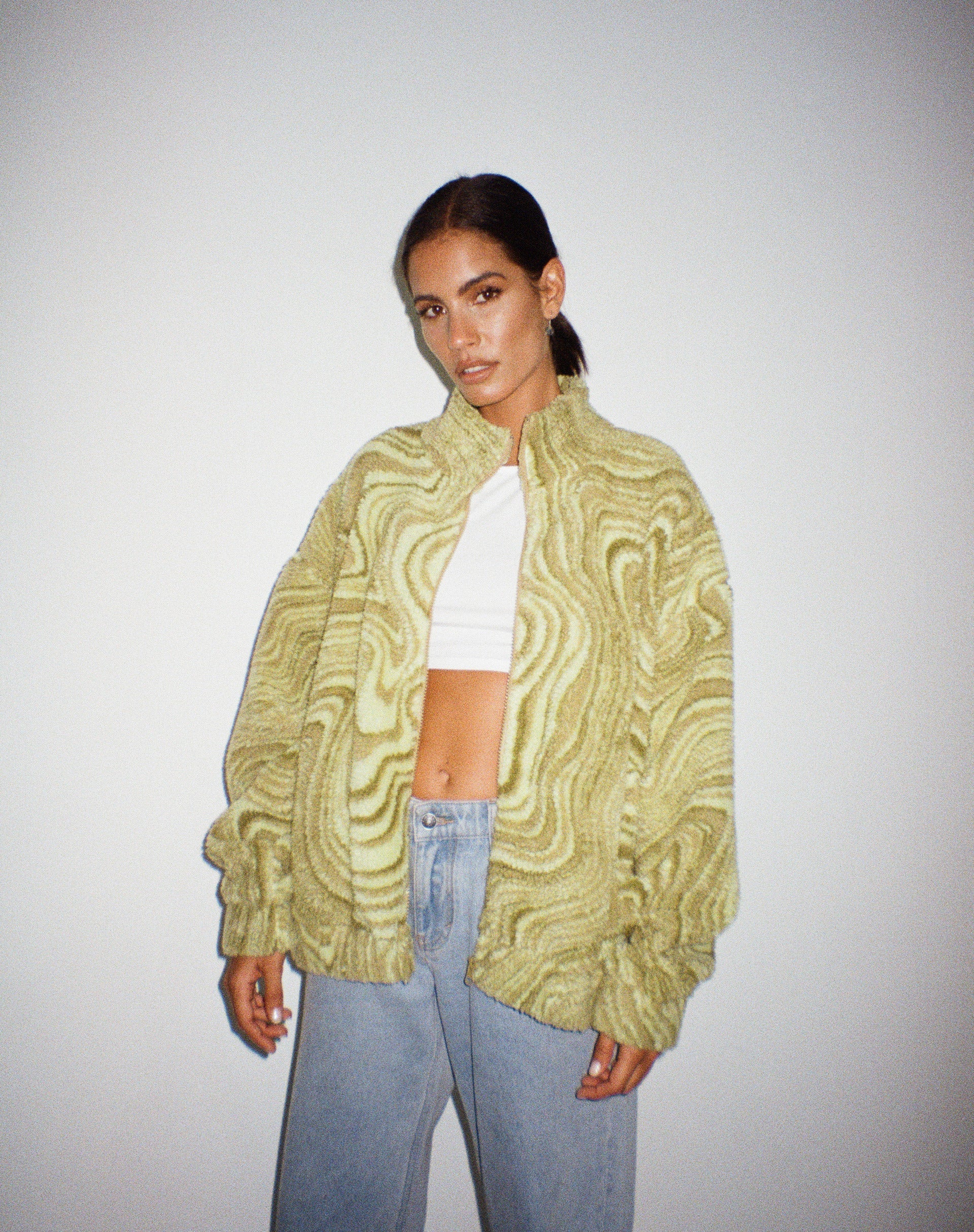 imagen de la chaqueta Nereo en Ripple Green