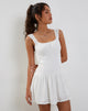 Imagen de Nihao Mini Dress in White