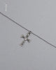 Imagen de Niki Silver Cross Necklace de Gemini Jewels