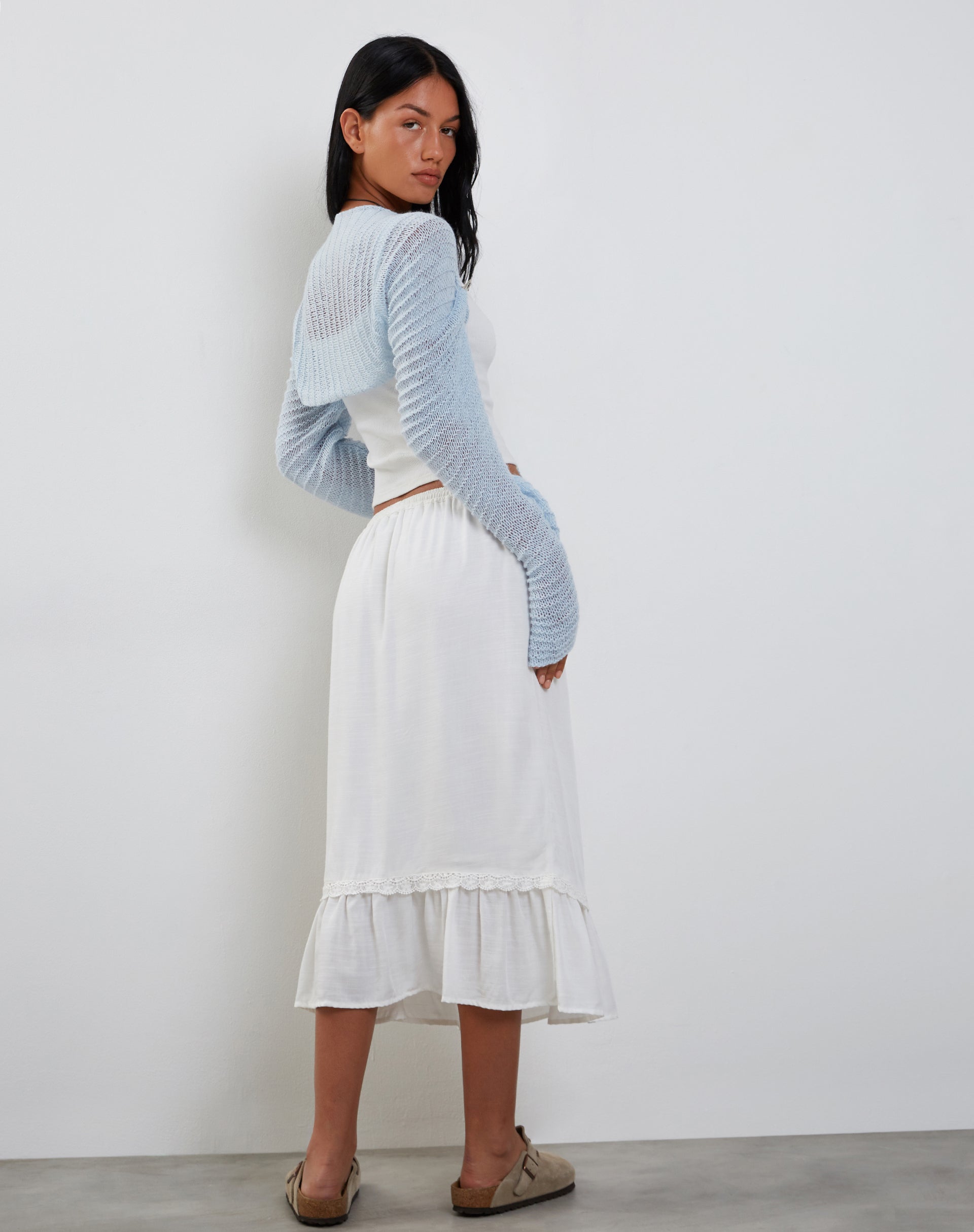 Imagen de Nobila Shrug Top en Baby Blue