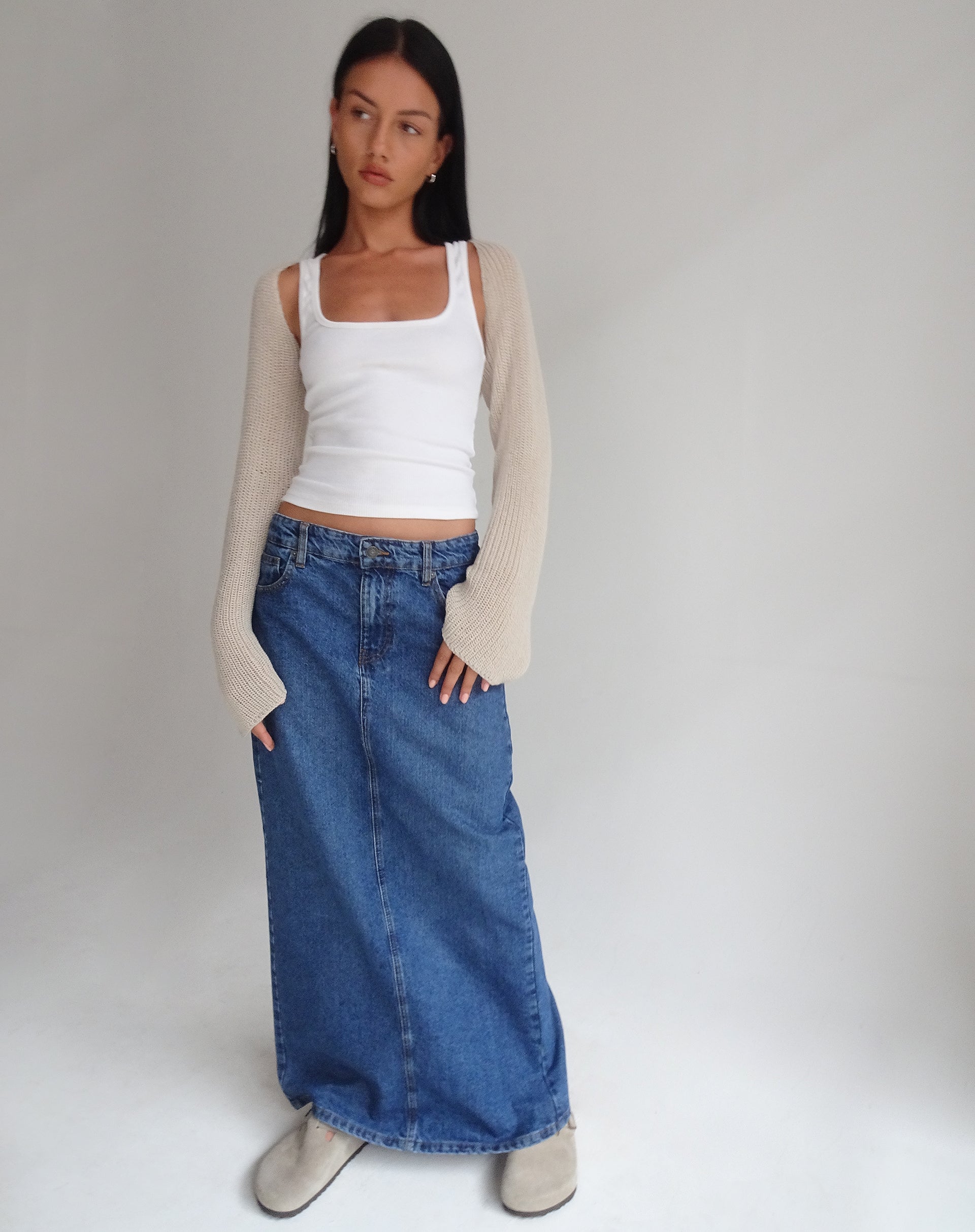 Imagen de Nobila Shrug Top en Natural