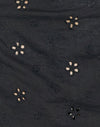 Flor Broderie Negro