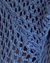 Tejido de punto azul