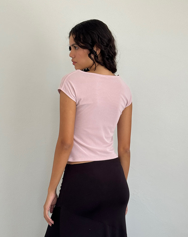 Imagen de Nova Top En Malla Rosa