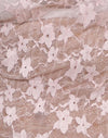 Encaje Plisse rosa