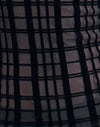 Tonal Check Flock Negro