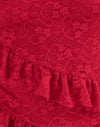 Encaje rojo