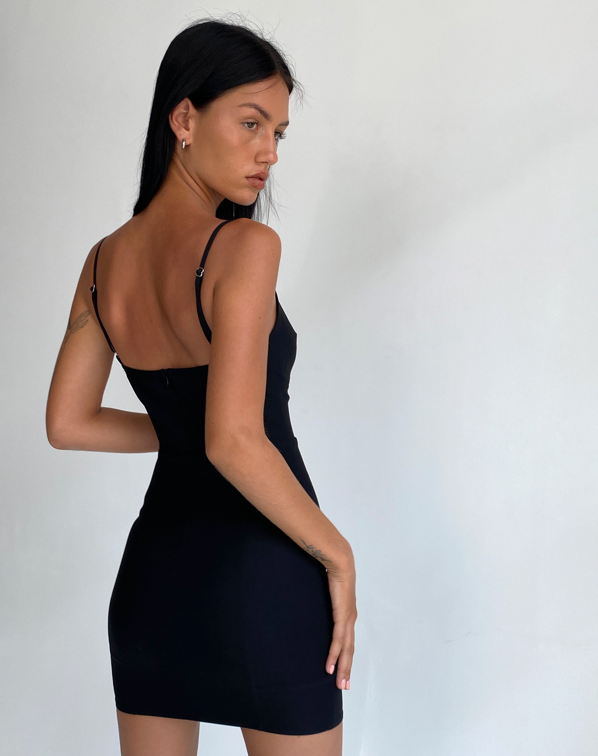 Imagen de Olesia Minivestido de sastrería Negro