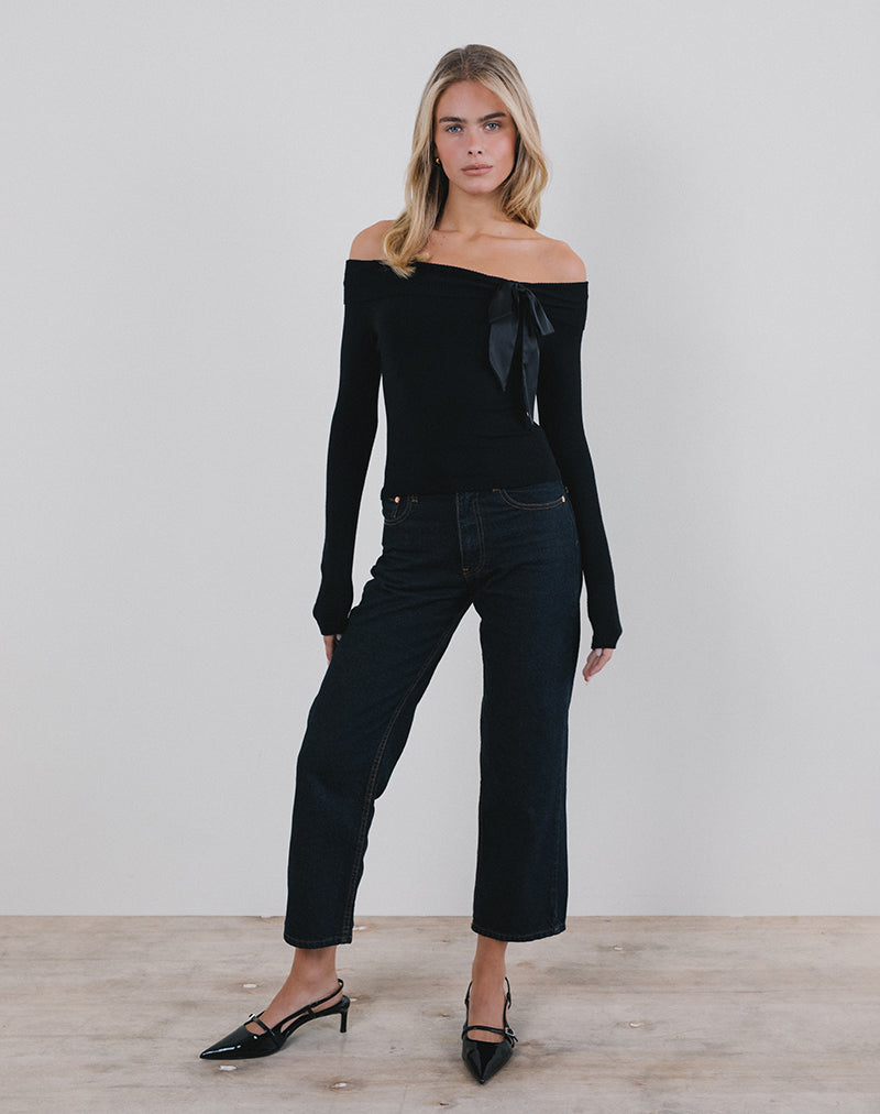 Imagen de Orianne Top de punto Negro
