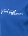 Azul cobalto con gráfico Cool Girl