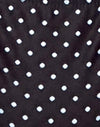 Polka negra y azul