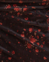 Racimo de rosas de terciopelo