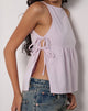 Imagen de Palsi Tie Side Top en Lila Claro