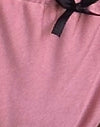 Brillo rosa con lazo negro