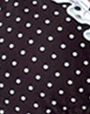 Polka negra y azul