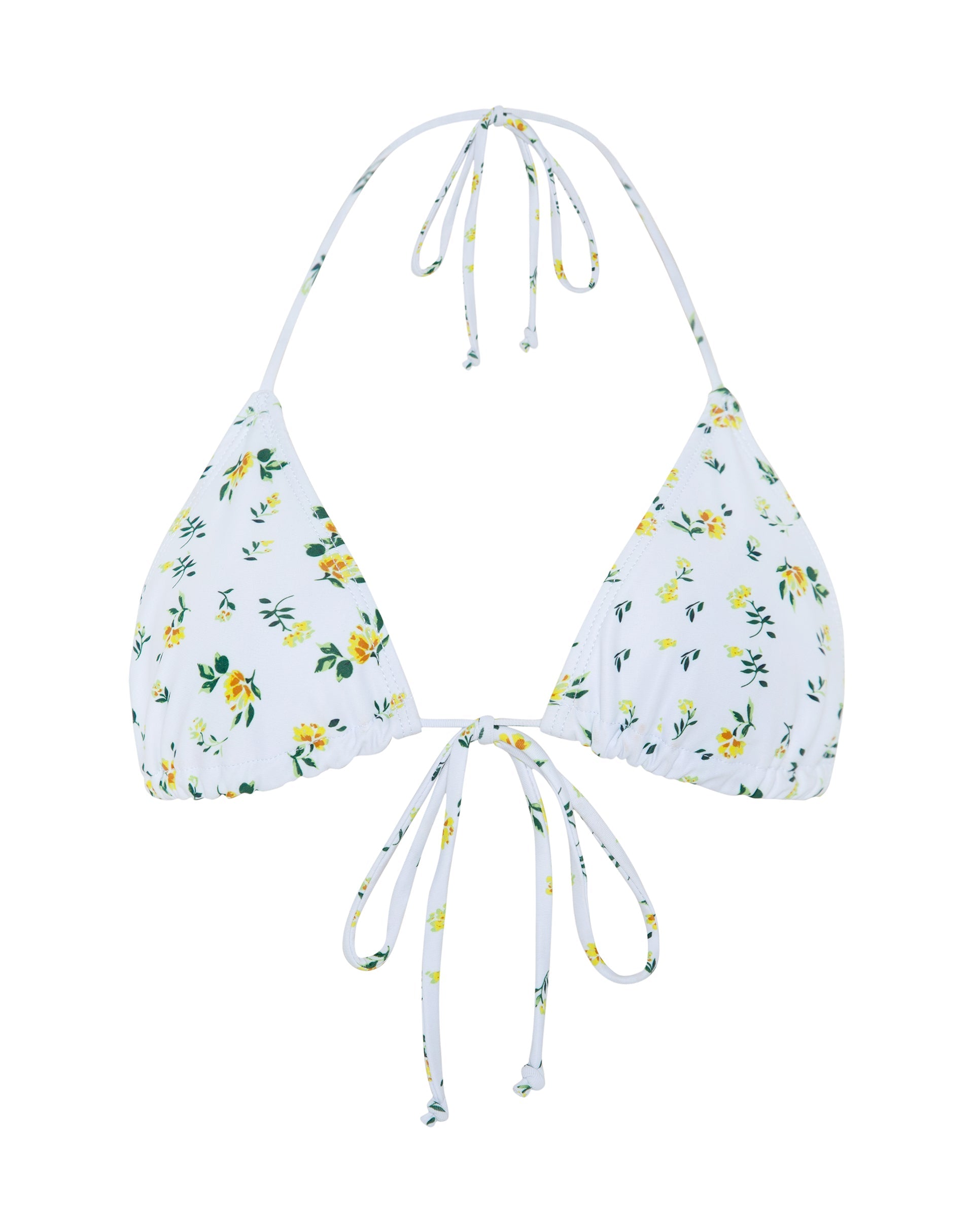 Imagen del sujetador de bikini Pamita en amarillo Ditsy Floral