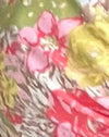 Bañador floral abstracto rosa