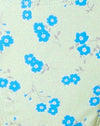 Flor Ditsy Azul lima