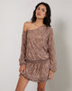Imagen de Papinka Vestido en Malla Vintage Paisley Rosa