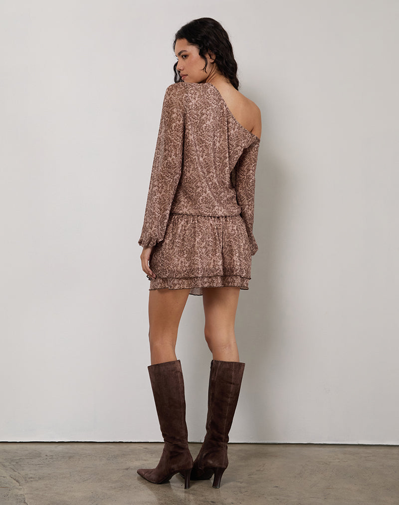 Imagen de Papinka Vestido en Malla Vintage Paisley Rosa