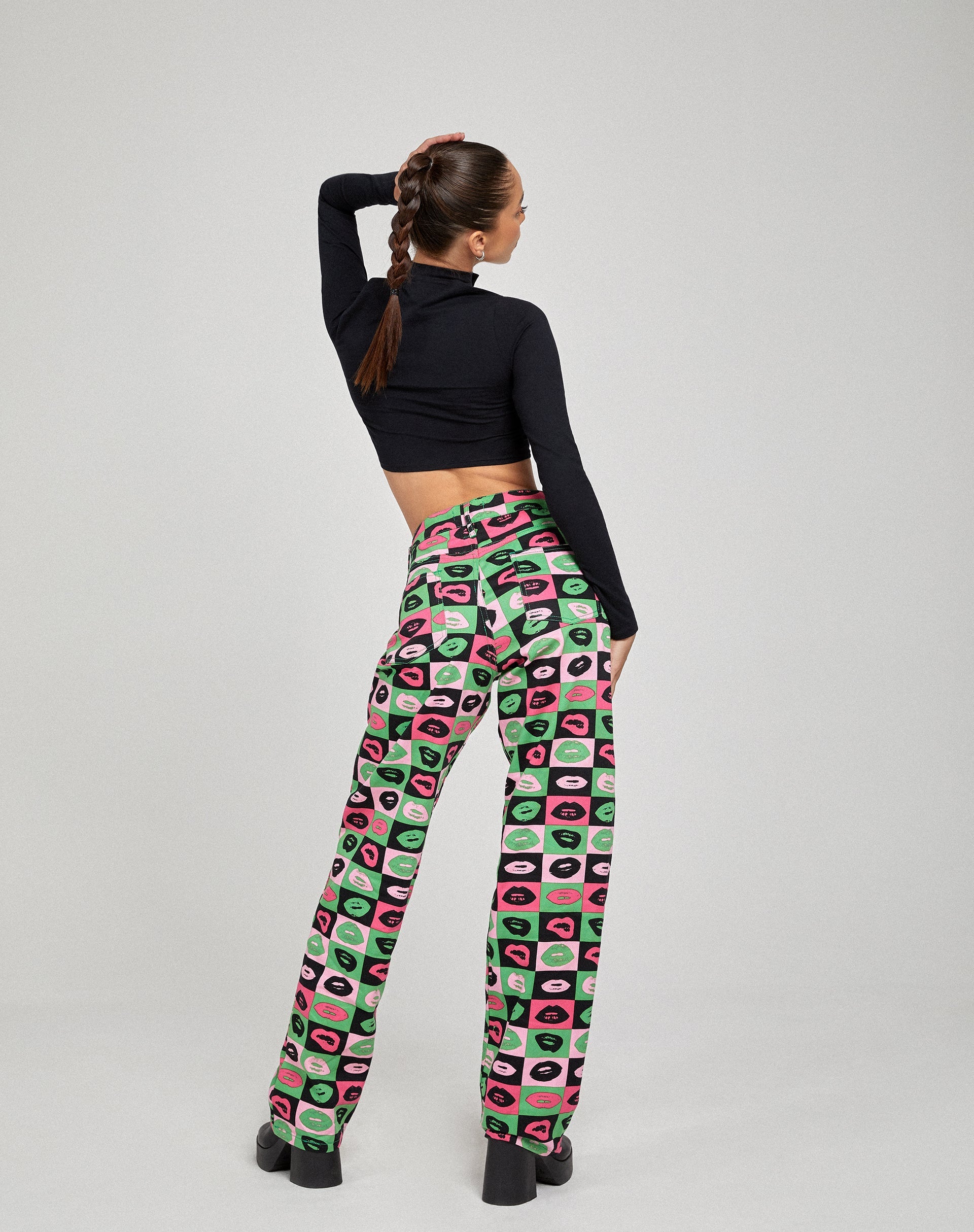 imagen de Parallel Jeans en Lips Green