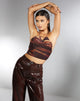Imagen de MOTEL X IRIS Salet Crop Top en Bleach Drip