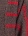  Rayas rojas y marrones