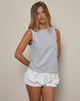 Imagen de Pasila Top en Mini Gingham Azul y Gris