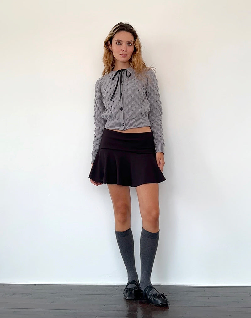 Imagen del cárdigan Paulette Gris claro