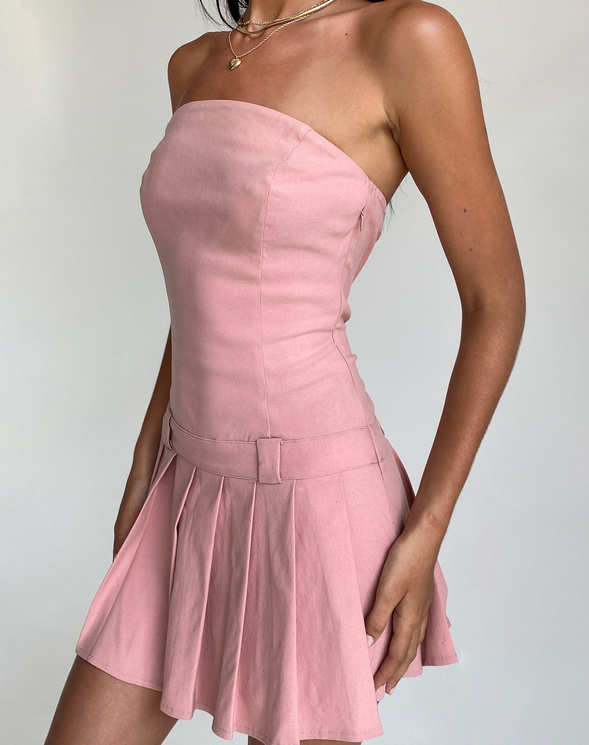 Imagen de Payoda Bandeau Mini Dress in Pink