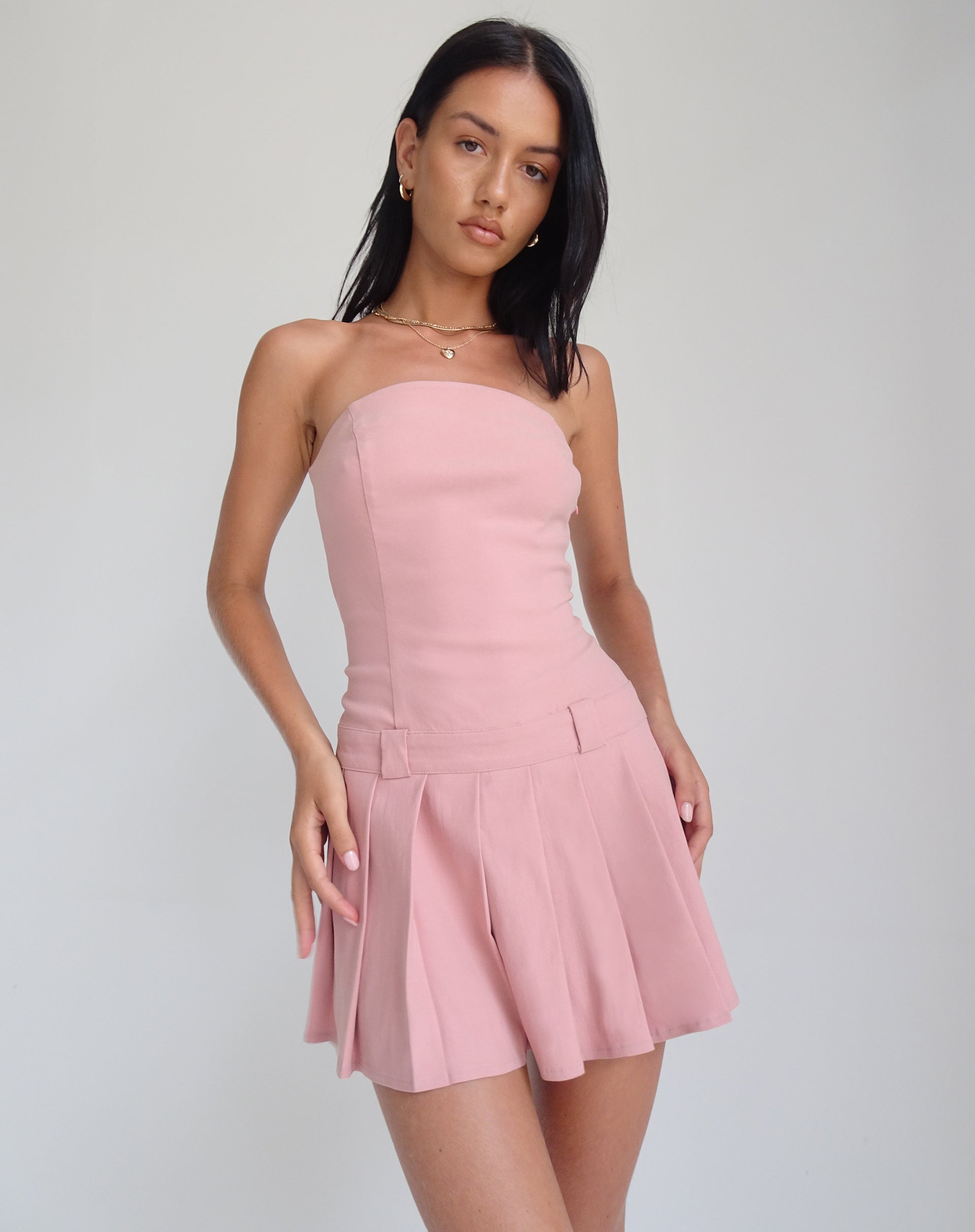 Imagen de Payoda Bandeau Mini Dress in Pink